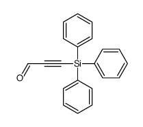 3-triphenylsilylprop-2-ynal Structure