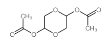 (5-acetyloxy-1,4-dioxan-2-yl) acetate Structure