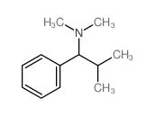 N,N,2-trimethyl-1-phenyl-propan-1-amine结构式