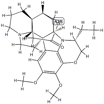 22α-Ethyl-15,16-dimethoxyobscurinervan-21-one结构式