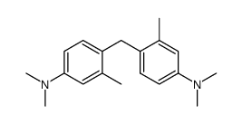 4,4'-methylenebis(N,N,3-trimethyl-Benzenamine Structure