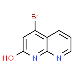 4-Bromo-1,8-naphthyridin-2(1H)-one Structure