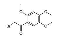 ACETOPHENONE, 2-BROMO-2',4',5'-TRIMETHOXY-结构式