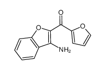 (3-AMINO-1-BENZOFURAN-2-YL)(2-FURYL)METHANONE结构式