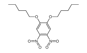 1,2-dinitro-4,5-bis-pentyloxy-benzene Structure