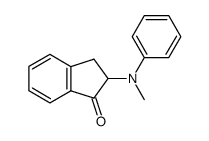 2-(N-methylanilino)indan-1-one Structure