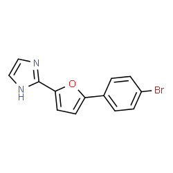 2-[5-(4-BROMO-PHENYL)-FURAN-2-YL]-1H-IMIDAZOLE structure