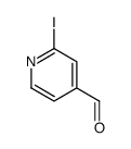 2-iodopyridine-4-carbaldehyde结构式