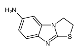 Thiazolo[3,2-a]benzimidazol-6-amine, 2,3-dihydro- (9CI)结构式