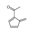 Ethanone, 1-(5-methylene-1,3-cyclopentadien-1-yl)- (9CI) Structure