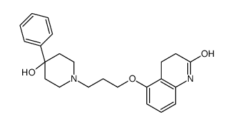 5-[3-(4-hydroxy-4-phenylpiperidin-1-yl)propoxy]-3,4-dihydro-1H-quinolin-2-one Structure