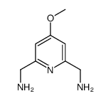 2,6-Pyridinedimethanamine,4-methoxy-(9CI)结构式