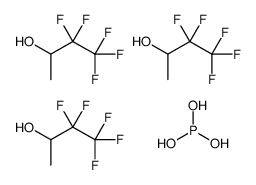 3,3,4,4,4-pentafluorobutan-2-ol,phosphorous acid结构式