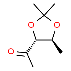 L-threo-2-Pentulose, 1,5-dideoxy-3,4-O-(1-methylethylidene)- (9CI) Structure