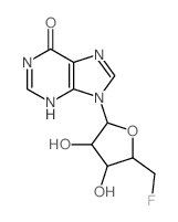 9-[5-(fluoromethyl)-3,4-dihydroxy-oxolan-2-yl]-3H-purin-6-one picture