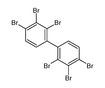 1,2,3-tribromo-4-(2,3,4-tribromophenyl)benzene Structure