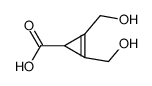 2-Cyclopropene-1-carboxylic acid, 2,3-bis(hydroxymethyl)- (9CI) Structure