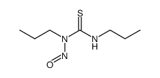 N1,N3-dipropyl-N1-nitrosothiourea Structure