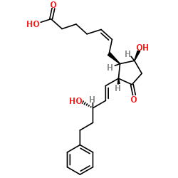 17-Phenyl-18,19,20-trinor-prostaglandin D2 structure