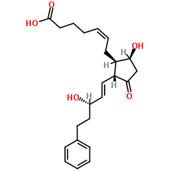 17-Phenyl-18,19,20-trinor-prostaglandin D2 Structure