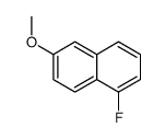 Naphthalene, 1-fluoro-6-methoxy- (9CI) structure