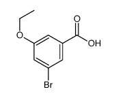 3-溴-5-乙氧基苯甲酸结构式