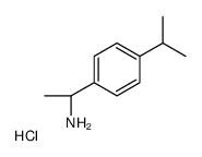 (R)-1-(4-异丙基苯基)乙胺盐酸盐结构式