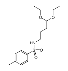 N-(4,4-diethoxybutyl)-4-methylbenzenesulfonamide Structure