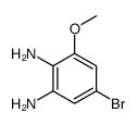 5-Bromo-3-methoxy-1,2-benzenediamine Structure