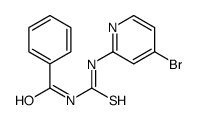 N-[(4-bromo-2-pyridyl)carbamothioyl]benzamide Structure