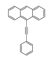 1-(9'-anthracenyl)-2-phenylethyne结构式