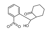 (2S)-2-[(R)-hydroxy-(2-nitrophenyl)methyl]cyclohexan-1-one结构式