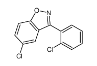 5-Chloro-3-(2-chlorophenyl)benzo[d]isoxazole结构式