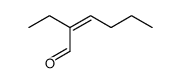 (Z)-2-ethylhex-2-enal结构式