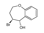 trans-4-bromo-5-hydroxyhomochroman结构式