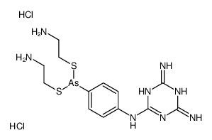 Melarsomine dihydrochloride结构式