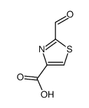 4-Thiazolecarboxylic acid, 2-formyl- (7CI) structure