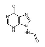 N-(6-oxo-3H-purin-9-yl)formamide picture