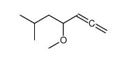 4-methoxy-6-methylhepta-1,2-diene Structure