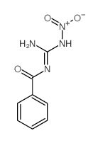 [(N-benzoylcarbamimidoyl)amino]-hydroxy-oxo-azanium结构式