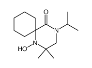 1-Hydroxy-4-isopropyl-2,2-dimethyl-1,4-diaza-spiro[5.5]undecan-5-one Structure