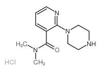 N,N-Dimethyl-2-(piperazin-1-yl)nicotinamide hydrochloride picture