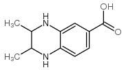 2,3-dimethyl-1,2,3,4-tetrahydroquinoxaline-6-carboxylic acid Structure
