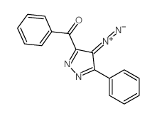 Methanone,(4-diazo-5-phenyl-4H-pyrazol-3-yl)phenyl-结构式