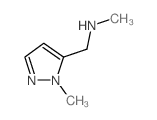 N,N,1-TRIMETHYL-1H-PYRAZOL-5-AMINE structure