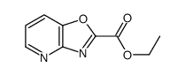 噁唑并[4,5-b]吡啶-2-羧酸乙酯结构式
