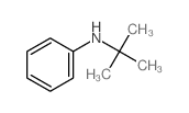Benzenamine,N-(1,1-dimethylethyl)- Structure