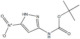 (5-Nitro-1H-pyrazol-3-yl)-carbamic acid tert-butyl ester Structure