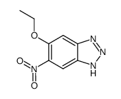 5-ethoxy-6-nitrobenzotriazole Structure