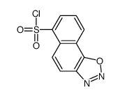 naphth[2,1-d][1,2,3]oxadiazole-6-sulphonyl chloride structure